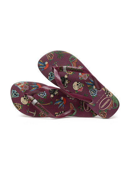 imagem de Havaianas Top Tribo Homem Bordeaux2