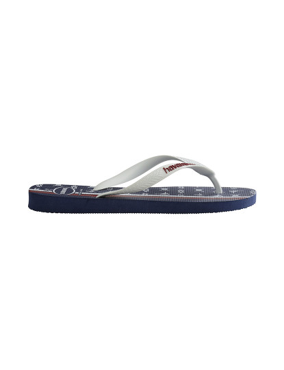 imagem de Havaianas Top Nautical Homem Azul Navy/Branco/Vermelho4