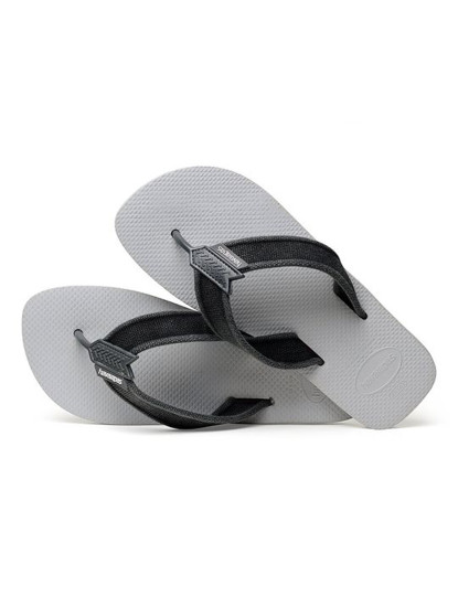 imagem de Havaianas Urban Basic II Homem Cinza Gelo e Grafite2