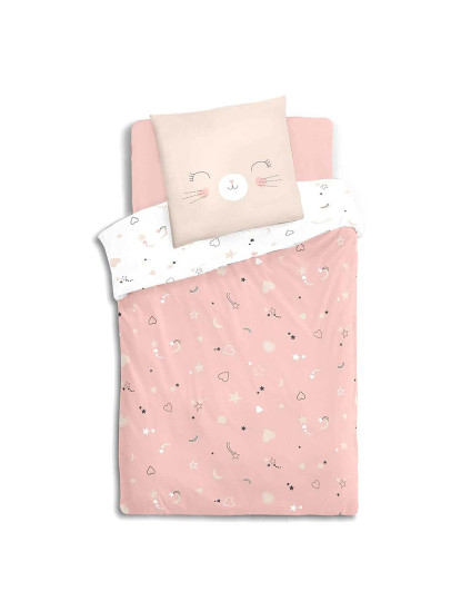 imagem de Conjunto de cama infantil gatos1