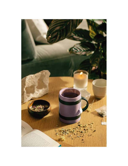 imagem de Caneca Tapete Yoga Rosa2