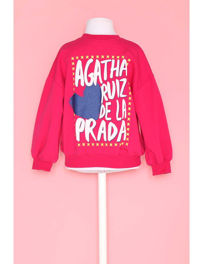 imagem de Sweatshirt menina Color Days Fucshia2