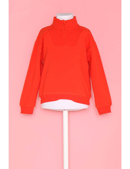 imagem de Sweatshirt menina Toasty Laranja2