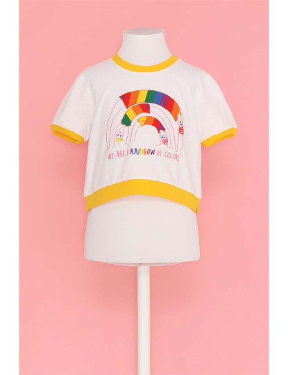 imagem de T-Shirt menina Holi T Shirt Branca1