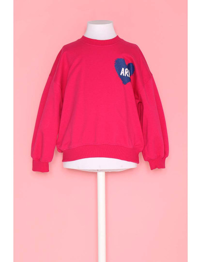 imagem de Sweatshirt menina Color Days Fucshia1