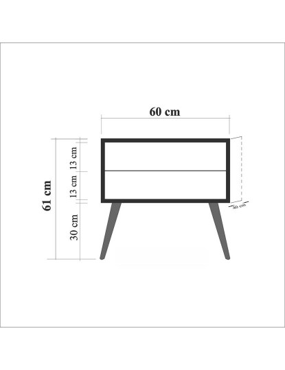 imagem de Mesa Cabeceira Two Sonomo7