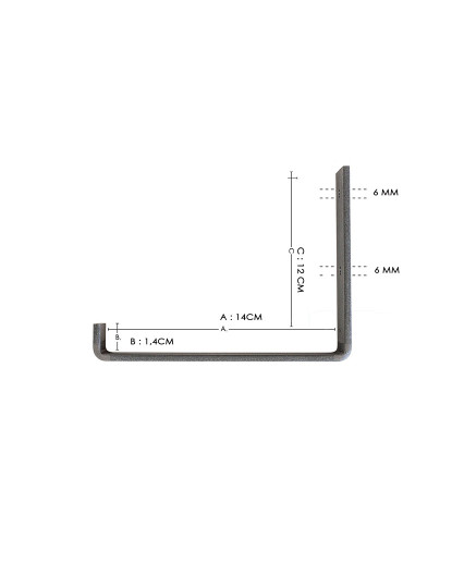 imagem de Suporte Papel Higiénico Preto3