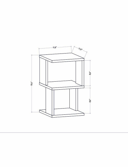 imagem de Mesa Cabeceira Carter Oak6