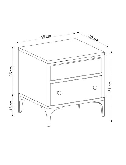 imagem de Mesa Cabeceira Orabella Carvalho3