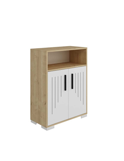 imagem de Móvel Apoio Moon Sapphire Oak Branco3