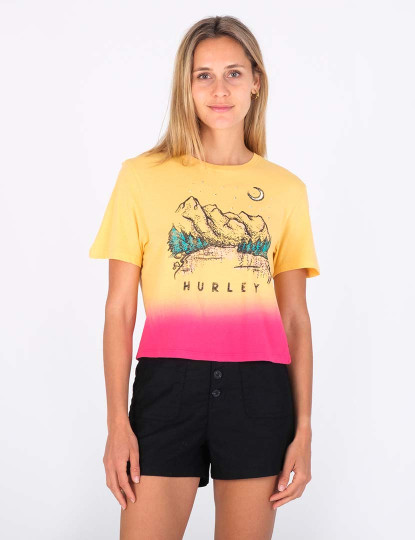 imagem de T-shirts Senhora Moonlake Cropped Amarelo1