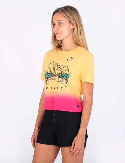 imagem de T-shirts Senhora Moonlake Cropped Amarelo4