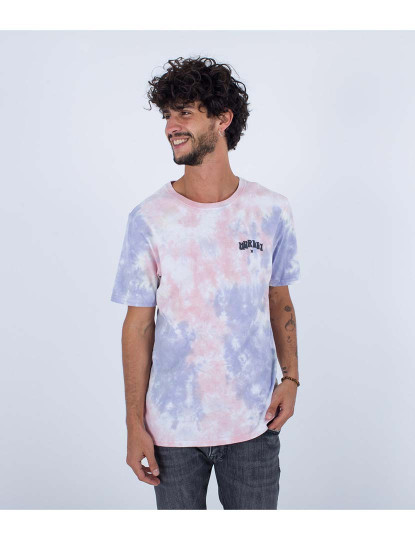 imagem de T-shirt Homem Evd Tie Dye Groove Flamingo1