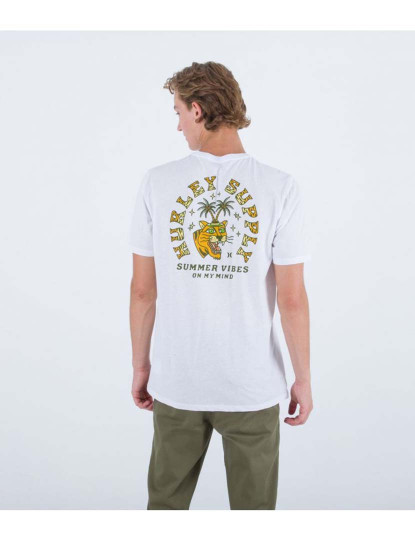 imagem de T-shirt Homem Evd Summer Vibes Branco2