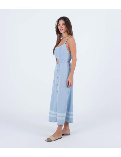 imagem de Vestido Senhora W Oceancare Maxi Denim Claro2