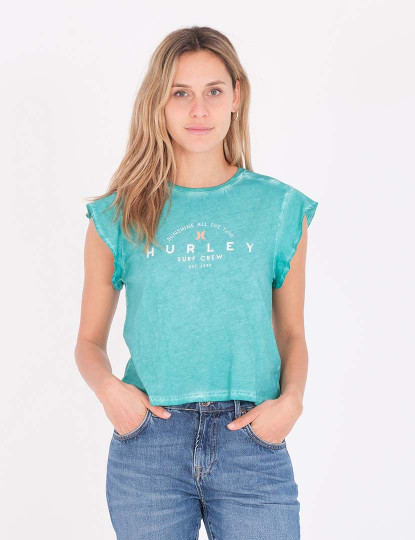 imagem de T-shirt Senhora Flutter Verde4