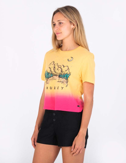 imagem de T-shirts Senhora Moonlake Cropped Amarelo3