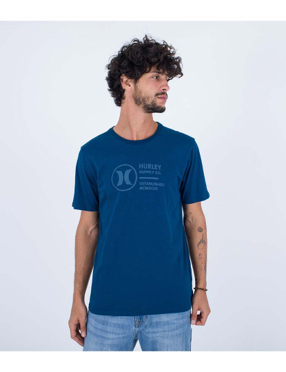 imagem de T-shirt Homem Cut Azul Poseidon1