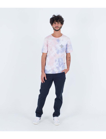 imagem de T-shirt Homem Evd Tie Dye Bottmos Up Flamingo7