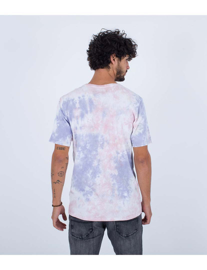 imagem de T-shirt Homem Evd Tie Dye Groove Flamingo4