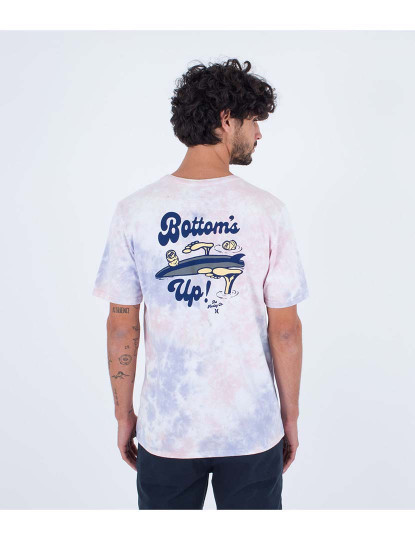 imagem de T-shirt Homem Evd Tie Dye Bottmos Up Flamingo4