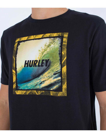 imagem de T-shirt Homem Evd Wave Hello Preto5