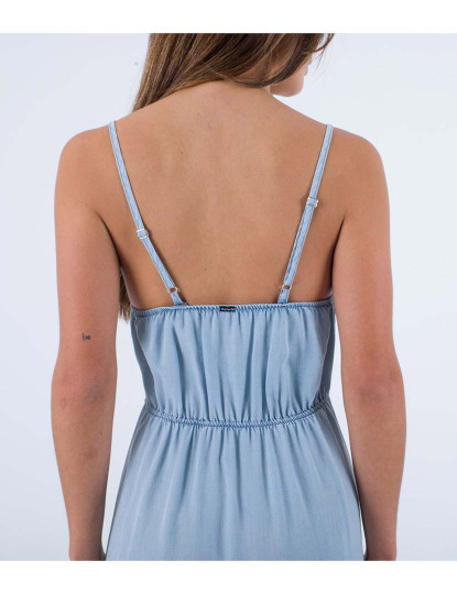 imagem de Vestido Senhora W Oceancare Maxi Denim Claro7