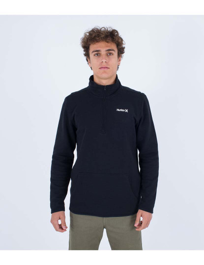 imagem de Camisola Homem O&O Track Fleece Preto1