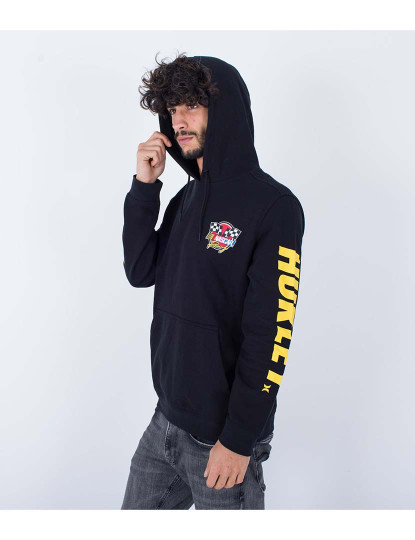 imagem de Pullover Homem Nascar Fleece Pullover Preto5