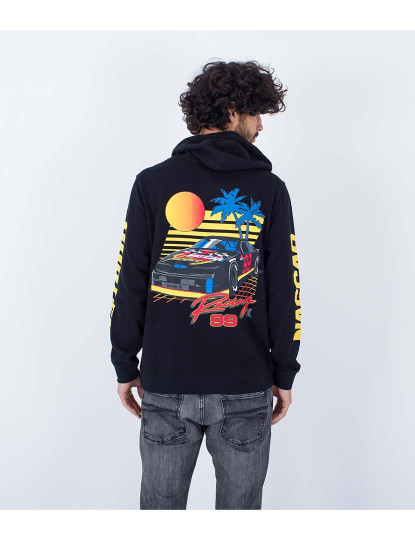 imagem de Pullover Homem Nascar Fleece Pullover Preto2