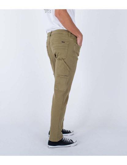 imagem de Calças Homem Oceancare Carpenter Pant Khaki3