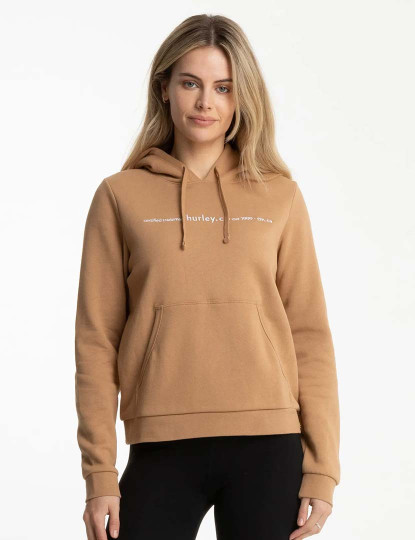 imagem de Hoodie Senhora Certifited Tm Hooded Fleece Beige1