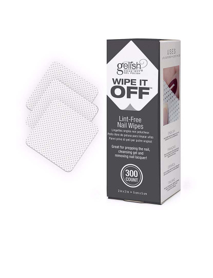 imagem de Wipe It Off Lint-Free Nail Wipes 300 U1