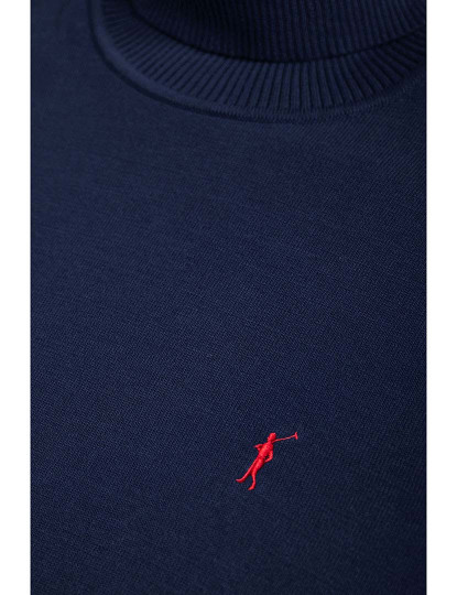 imagem de Pullover Homem Rigby Go Turtle Neck Vl 12Gg Azul Navy6