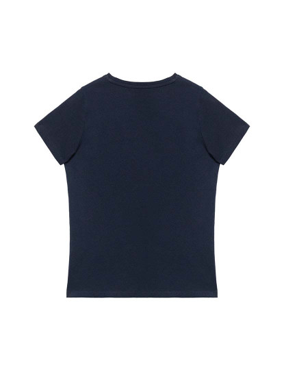 imagem de T-Shirt Senhora New Iconic Title W B Azul Navy6