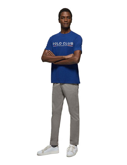 imagem de T-Shirt Homem New Iconic Title B Azul Royal4