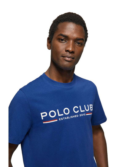 imagem de T-Shirt Homem New Iconic Title B Azul Royal3