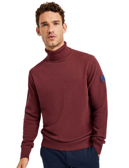 imagem de Pullover Homem Bordeaux1