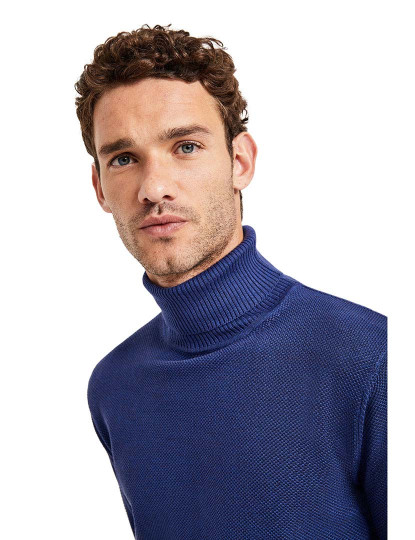 imagem de Pullover Homem Azul Denim3