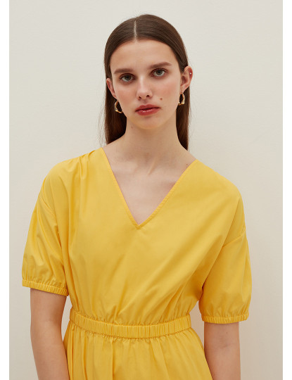 imagem de Vestido Senhora Amarelo1