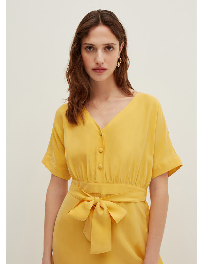 imagem de Vestido Senhora Amarelo1