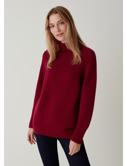 imagem de Sweatshirt Senhora Vermelho2