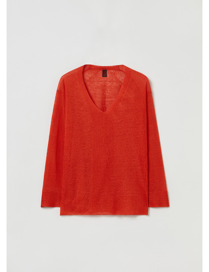 imagem de Sweatshirt Senhora Vermelho3