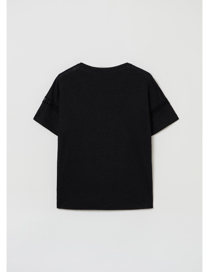 imagem de T-shirt Senhora Preto4