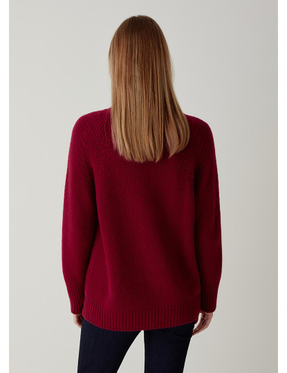 imagem de Sweatshirt Senhora Vermelho3