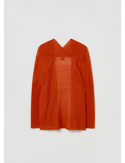 imagem de Cardigan Senhora Vermelho2