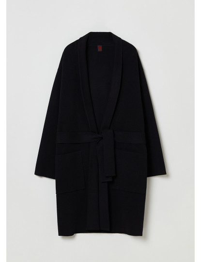 imagem de Cardigan Senhora Preto3