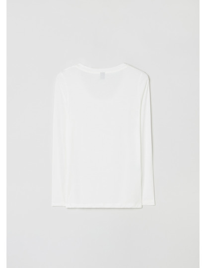 imagem de Longsleeve Senhora Branco3