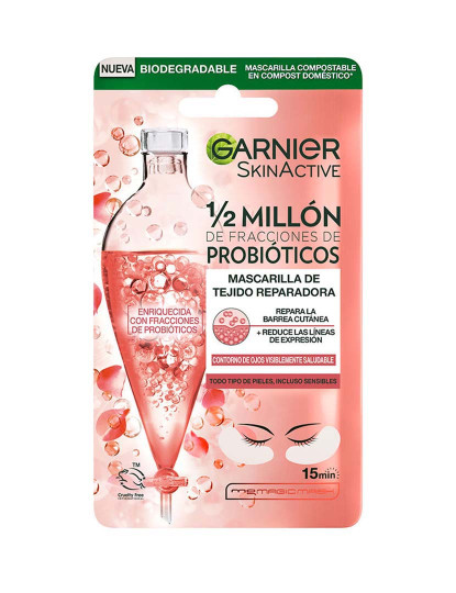 imagem de Garnier Máscara De Tecido Olhos Probiótica 6G1