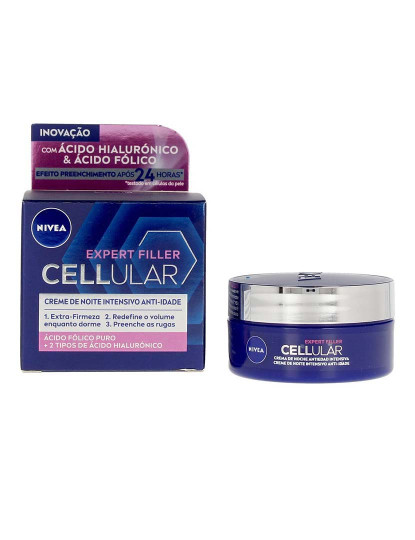 imagem de Cellular Filler Hyaluronic  Folic Noite Creme 50 Ml1